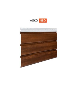 Софіт Asko Neo без перфорації колір Горіх