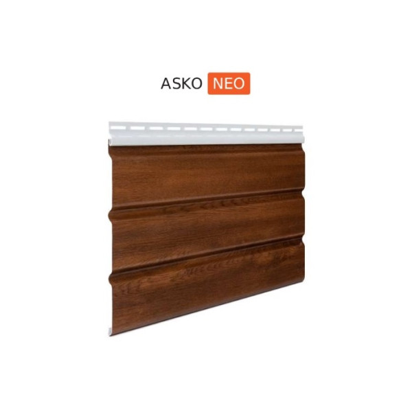 Софіт Asko Neo без перфорації колір Горіх