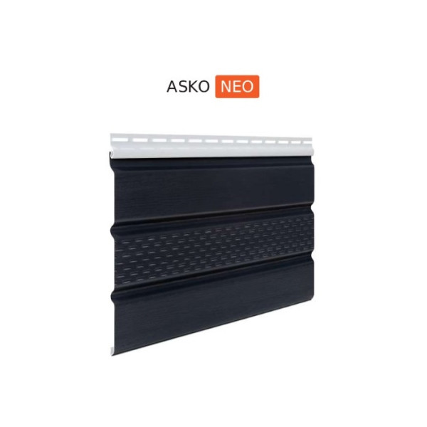 Софіт Asko Neo з перфорацією колір Графіт