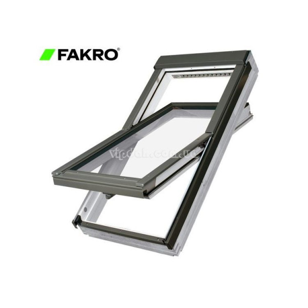 FAKRO PROFI PTP-V U3 з пластика c центральною віссю повороту