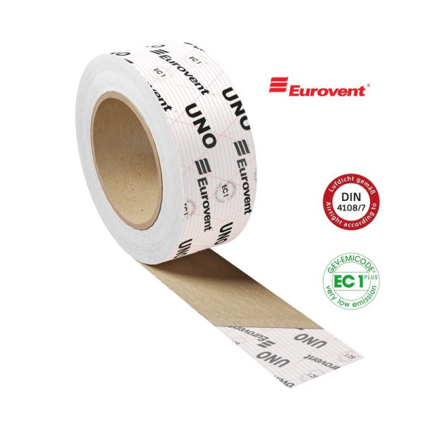 Eurovent Uno 50 одностороння стрічка на ПЕ основі з армуванням