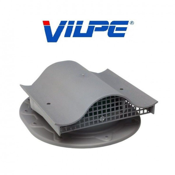 Покрівельний вентиль Vilpe Classic-KTV Сірий