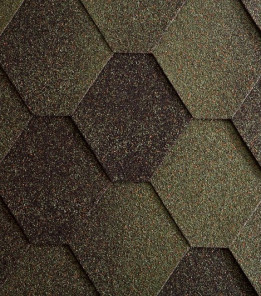 Бітумна черепиця Icopal SBS Трапеція зелений