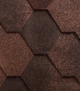 Бітумна черепиця Icopal SBS Tema Antik коричневий