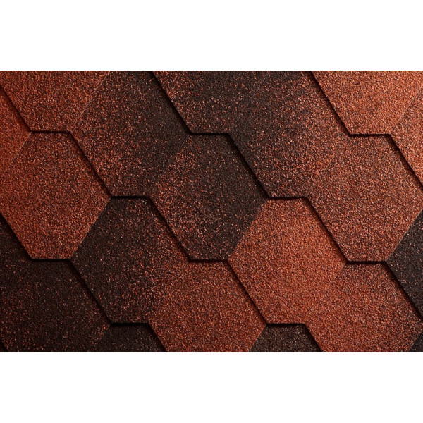 Бітумна черепиця Icopal SBS Tema Antik теракотовий