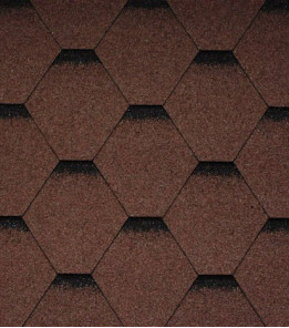 Бітумна черепиця Icopal SBS Tema Shadow коричневий