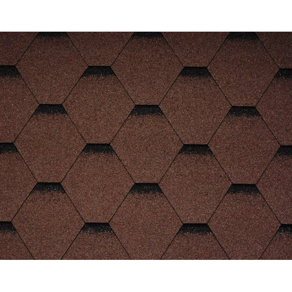 Бітумна черепиця Icopal SBS Tema Shadow коричневий