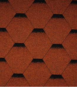 Бітумна черепиця Icopal SBS Tema Shadow цегляний