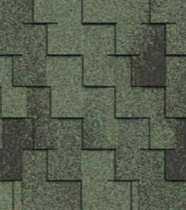 Бітумна черепиця Icopal SBS Claro Antik зелений