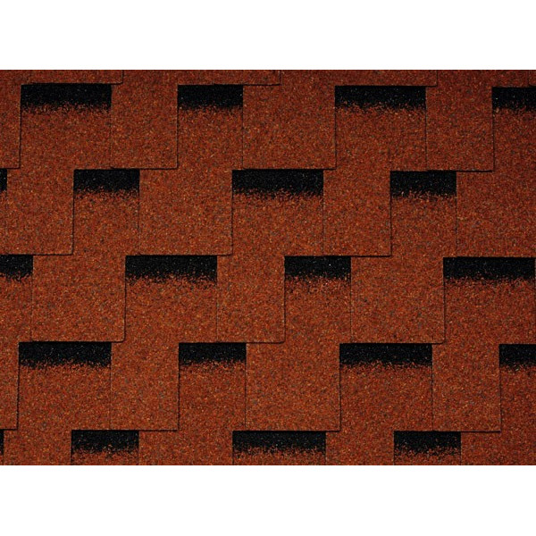 Бітумна черепиця Icopal SBS Claro Shadow теракотовий