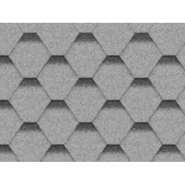 Бітумна черепиця Icopal SBS Tema Shadow сірий граніт