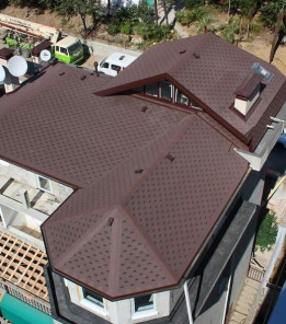 Бітумна черепиця Icopal SBS Tema Natur чорний