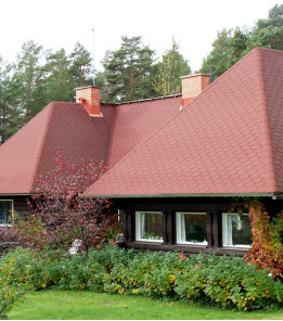 Бітумна черепиця Icopal SBS Хвіст бобра сланцевий