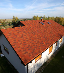 Бітумна черепиця Icopal SBS Прямокутник попелястий