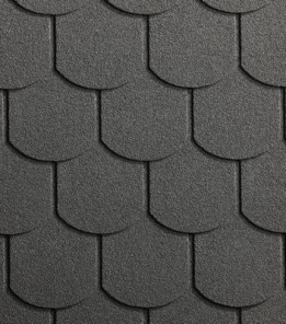 Бітумна черепиця Icopal SBS Хвіст бобра сланцевий