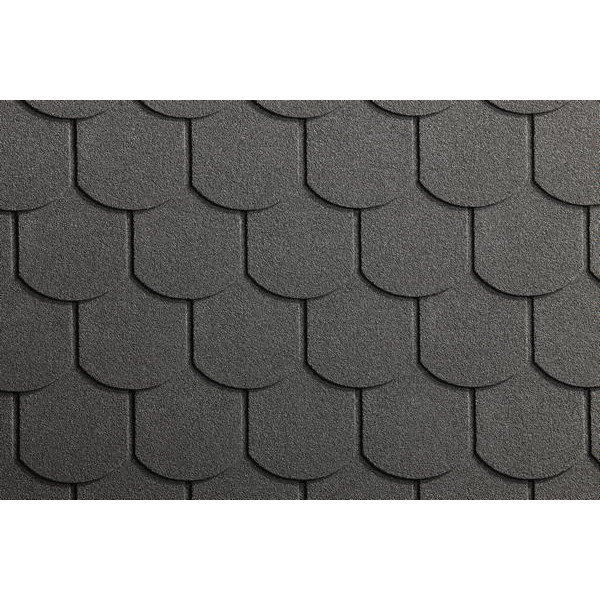 Бітумна черепиця Icopal SBS Хвіст бобра сланцевий