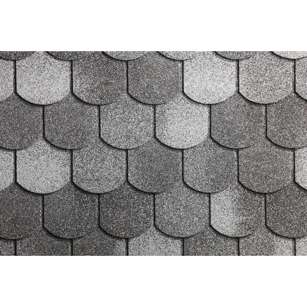 Бітумна черепиця Icopal SBS Хвіст бобра попелястий