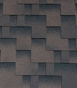 Бітумна черепиця Акваізол Акцент Коричнева ЕКО