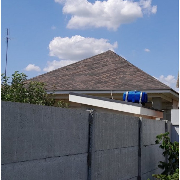 Бітумна черепиця Акваізол Акцент Графіт