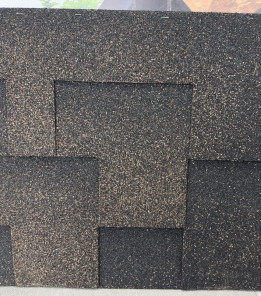 Бітумна черепиця Акваізол Акцент Графіт