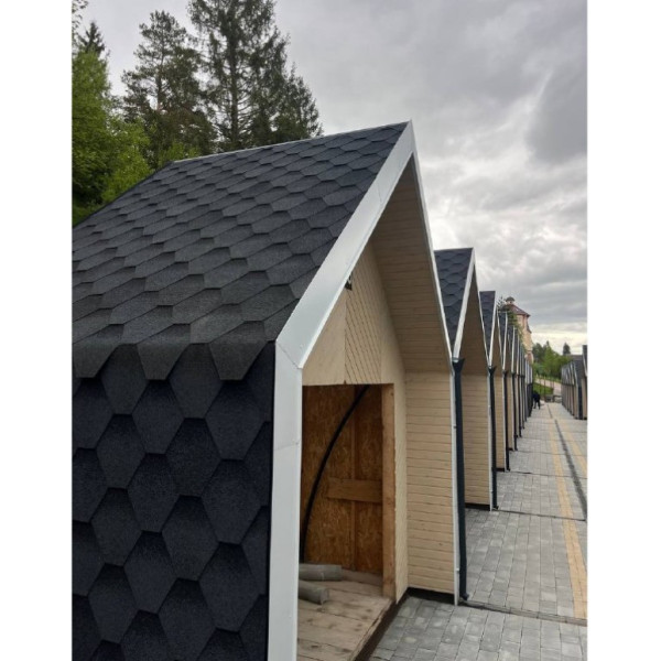 Бітумна черепиця Акваізол Мозаїка Ісландський берег