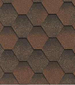 Бітумна черепиця Акваізол Мозаїка Корсика