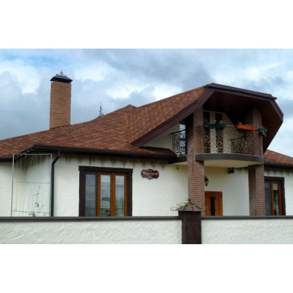 Бітумна черепиця Акваізол Акцент Синай