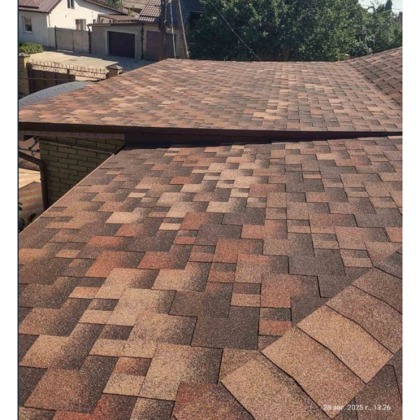 Бітумна черепиця Акваізол Акцент Віскі