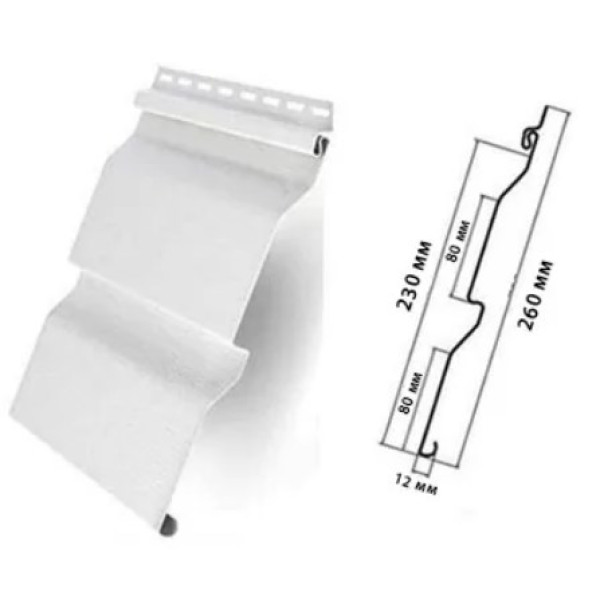 Вініловий Сайдинг Alta-Siding Kanada + колір Графітовий