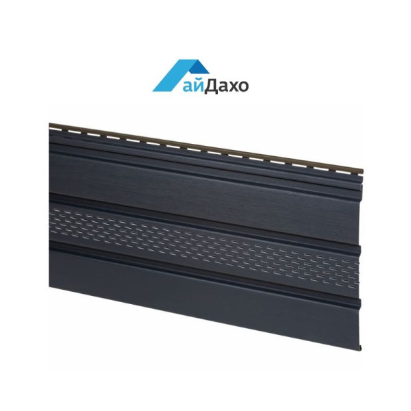 Софіт Айдахо з перфорацією колір Графіт