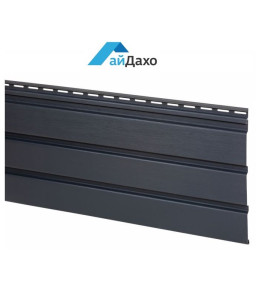 Софіт Айдахо без перфорації колір Графіт