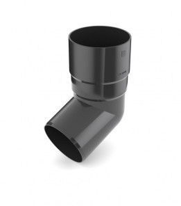 Коліно труби BRYZA Ø110 колір Коричневий