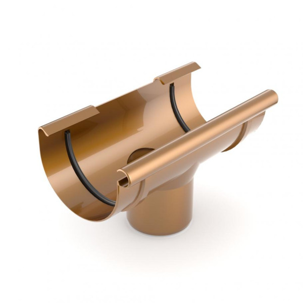 Воронка зливна BRYZA Ø125 колір Коричневий