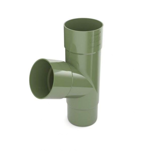 Трійник 67° 90/90 BRYZA Ø90 колір Коричневий