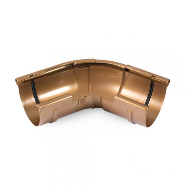 Кут ринви зовнішній ° кута під замовлення BRYZA Ø125 колір Коричневий