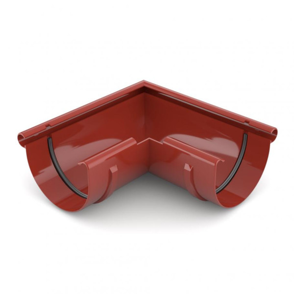 Кут ринви зовнішній 90 ° BRYZA Ø75 колір Коричневий