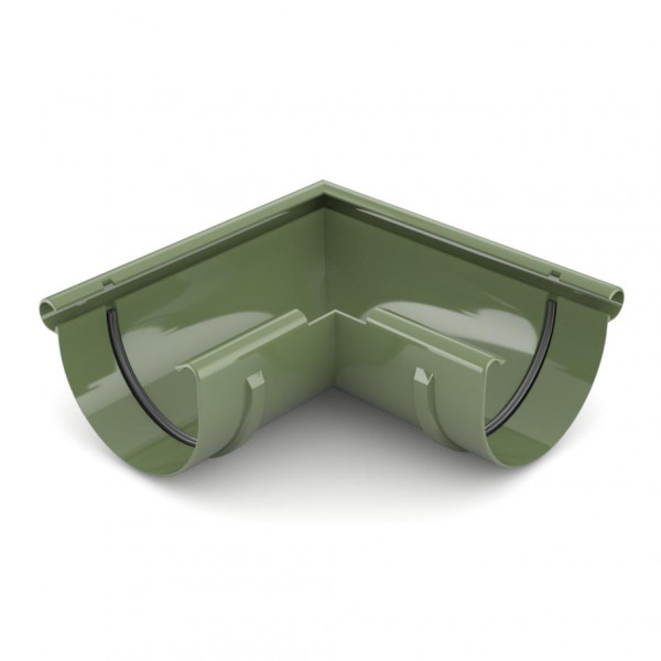 Кут ринви зовнішній 90 ° BRYZA Ø75 колір Коричневий