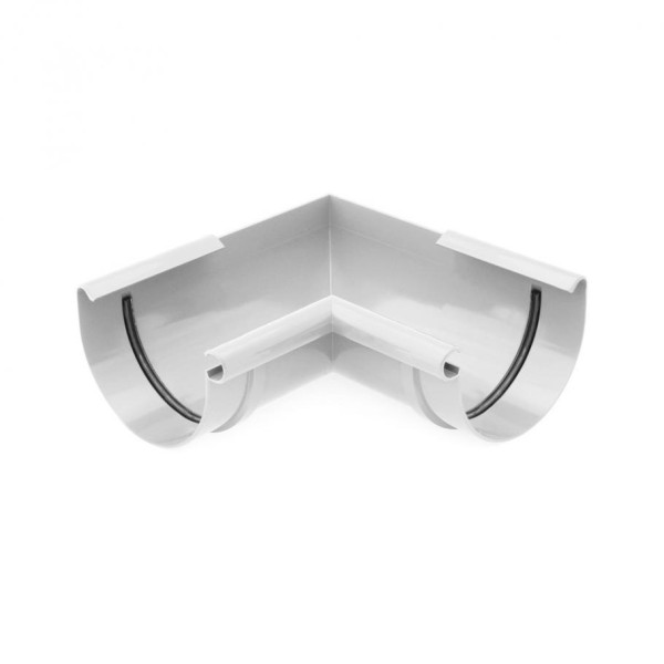 Кут ринви внутрішній 90 ° BRYZA Ø75 колір Коричневий