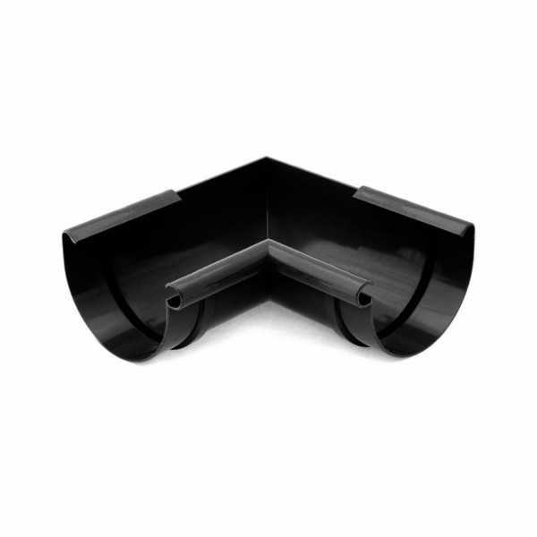 Кут ринви внутрішній 90 ° BRYZA Ø75 колір Коричневий