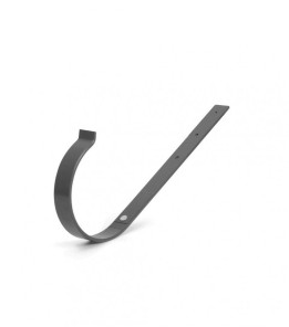 Хомут ринви метал прямий BRYZA Ø125 колір Коричневий