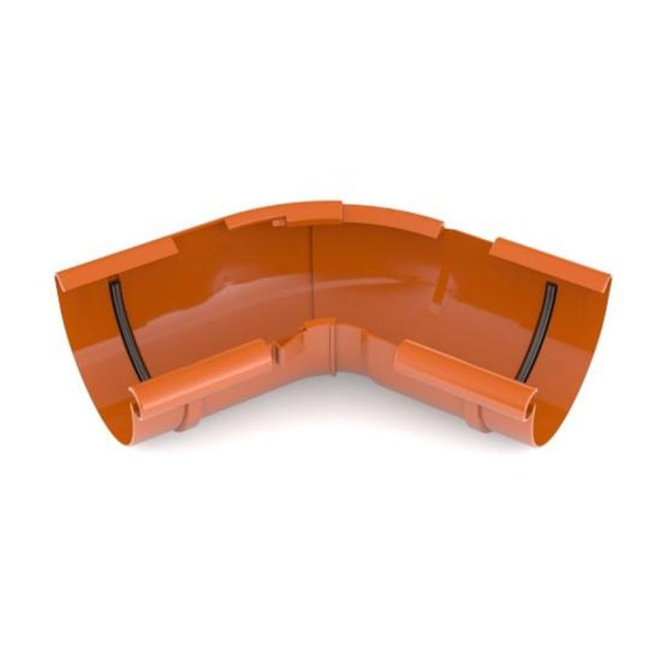 Кут ринви зовнішній ° кута під замовлення BRYZA Ø75 колір Коричневий