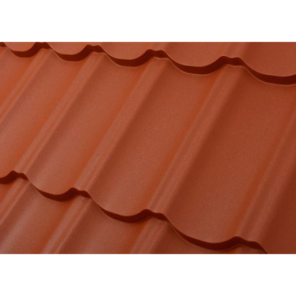 Металочерепиця Ера В'єтнам 0,40мм стигла вишня 3005 мат розмір під замовлення