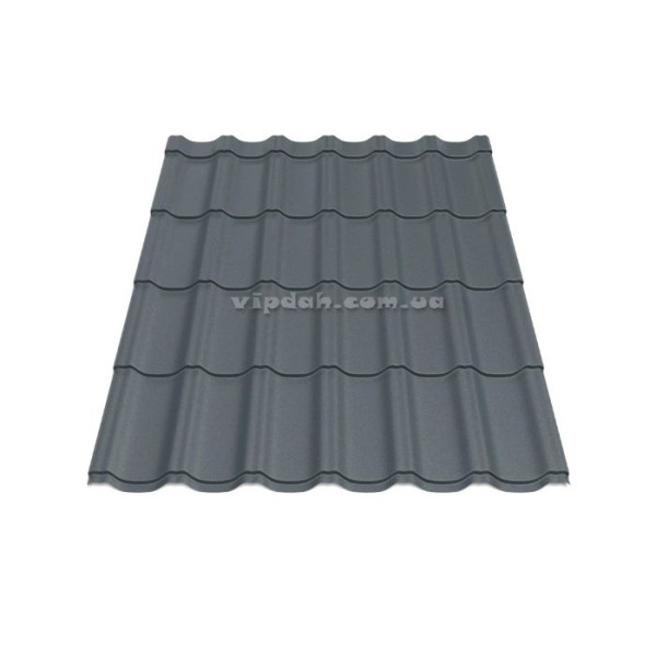 Металочерепиця Ера В'єтнам 0,40мм стигла вишня 3005 мат розмір під замовлення