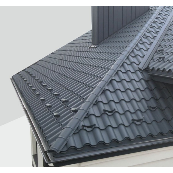 Металочерепиця Преміум П. Корея 0,45 мм зелений 6020 мат розмір під замовлення