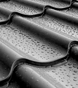 Металочерепиця Монтеррей В'єтнам 0,45мм антрацит 7016 глянець розмір під замовлення