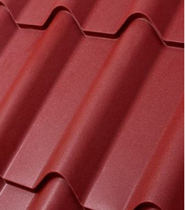 Металочерепиця Ретро Преміум Arvedi ІталІя 0,45мм антрацит 7016 мат розмір під замовлення