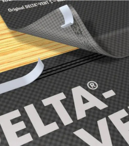 Супердифузійна мембрана Delta Vent S з самоклеючими краями