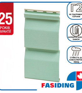 Вініловий сайдинг Fasiding Стандарт колір Папороть