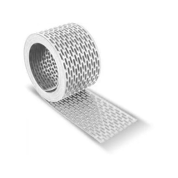 Перфорована стрічка карнизного звису GRID ROOF 100мм колір Чорний