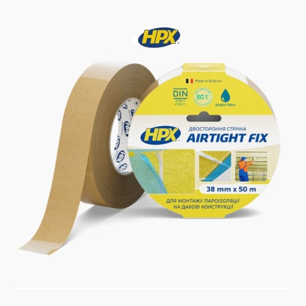 Двостороння стрічка HPX AIRTIGHT FIX 